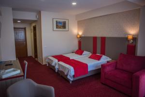 马雷亚尼亚格拉酒店客房内的一张或多张床位