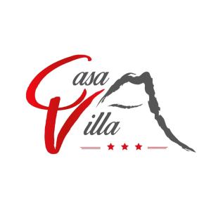 阿雷基帕Casa Villa Arequipa的一张带有亚西亚国名称的亚西亚斯标志的照片