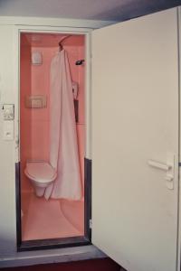 博韦普瑞米尔鲍威经典酒店的一间带卫生间和淋浴的浴室