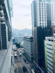 香港京都旅馆	的城市空中交通和建筑景观