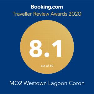 科隆科伦韦斯敦泻湖MO2酒店的黄色圆圈,有8个,文字旅行评审