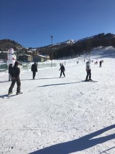 在酒店或周边滑雪