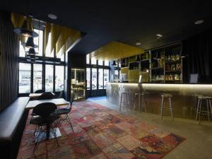 room00 Gran Vía Hostel酒廊或酒吧区