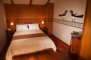 尤里卡圣布拉斯酒店客房内的一张或多张床位