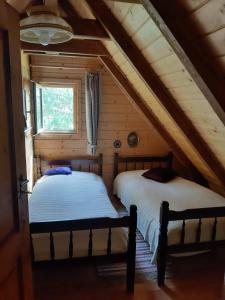 Jagdhütte Gammeringalm客房内的一张或多张床位