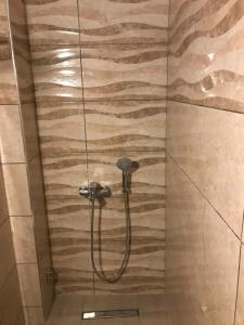 科斯镇尼塔萨酒店的浴室内带软管的淋浴