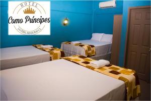 Hotel Como Principes客房内的一张或多张床位