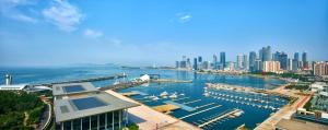 青岛海尔洲际酒店（奥林匹克帆船中心内）鸟瞰图
