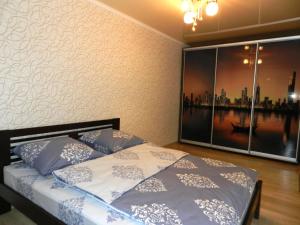 2-room Luxury Apartment on Ukrainskaya Street 43, by GrandHome客房内的一张或多张床位