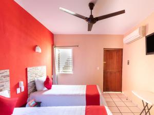 Hotel Costa Azul客房内的一张或多张床位