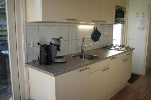 SchoorldamRekerlanden 257的厨房配有水槽和台面