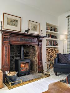 霍伊克Central Hawick spacious stylish flat with log burner的相册照片