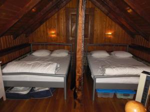 Cottage Plavi Lav Potok客房内的一张或多张床位