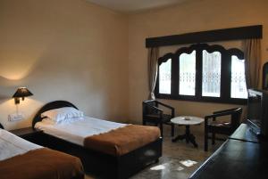 大理石宫酒店客房内的一张或多张床位