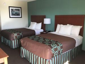 博林格林美国最佳价值旅馆客房内的一张或多张床位