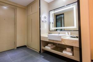 麗枫酒店·大连星海公园店的一间浴室