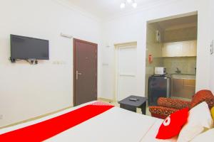 Qumra Furnished Apartments客房内的一张或多张床位