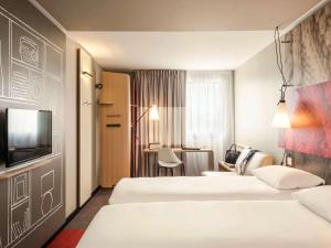 ibis Troyes Centre客房内的一张或多张床位