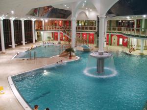 Spa Resort PAWLIK-AQUAFORUM内部或周边的泳池