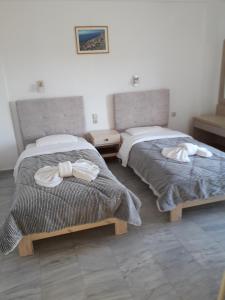 Knossos Hotel客房内的一张或多张床位