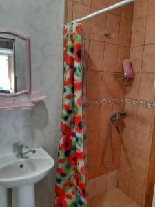 U Podnozhiia Zamkovoi Ghory的一间浴室