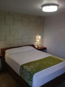 Hotel Aqua Rio客房内的一张或多张床位