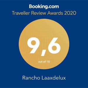莱克斯Rancho Laaxdeluxe的旅行审查奖的象征