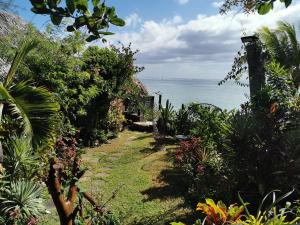 帕佩托艾费努阿马塔伊奥阿酒店的海景花园