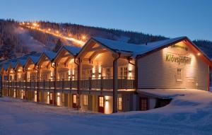 冬天的Hotell Klövsjöfjäll