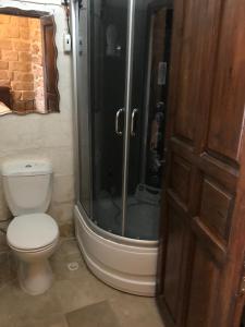马尔丁卡斯瑞阿巴斯酒店的一间带卫生间和淋浴的浴室