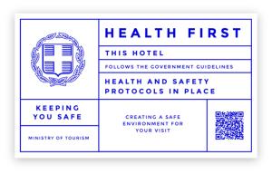 塞利亚尼蒂卡Plaz Hotel的首先这家酒店遵循政府的健康和安全准则