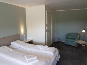 Bech's Hotell & Camping客房内的一张或多张床位