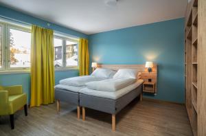 Skeikampen Servicesenter客房内的一张或多张床位