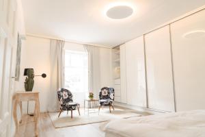 Smile Apartments zum Goldenen Hirschen的休息区