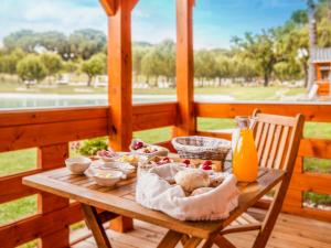 Chalet do Lago提供给客人的早餐选择