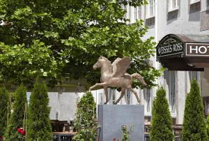 梅明根维西斯罗斯酒店的城市里马的雕像
