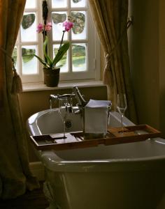 埃卢维尔庄园旅馆的一间浴室