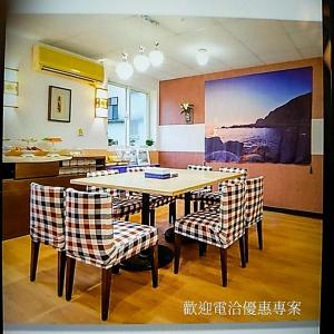 the country house的用餐区