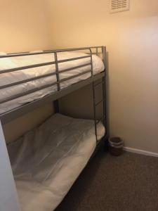 斯旺西Redcliffe Apartments Flat 7A的一间卧室配有两张双层床。