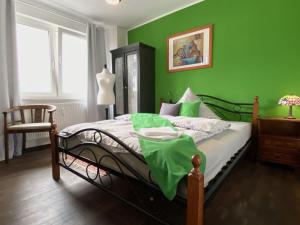 Hotelik Gdanska客房内的一张或多张床位