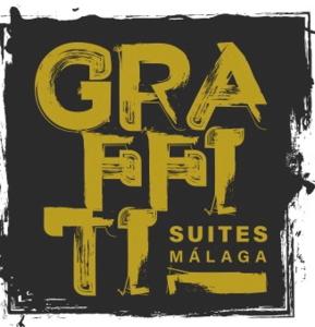 马拉加Graffiti Suites Málaga的一种用绿旗代替麦拉卡的黑色和黄色标志