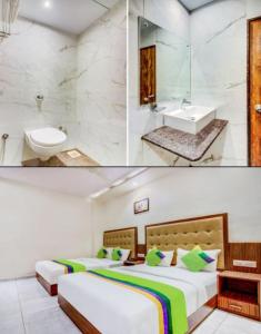 Hotel BKC Garden - Near US Embassy Bkc Mumbai客房内的一张或多张床位