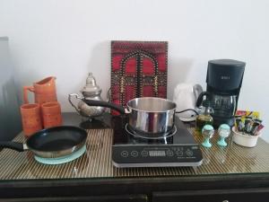 Nouveau Bungalow Djerba的厨房或小厨房