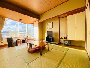 Nangoku Hotel的休息区