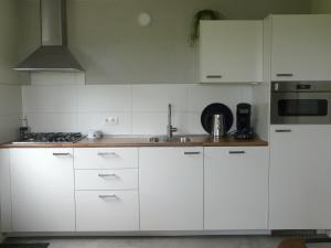 Bungalow Groen的厨房或小厨房
