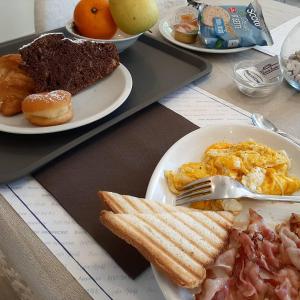 Hotel Arlecchino Riccione提供给客人的早餐选择