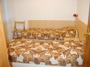 Chalet Decrestina客房内的一张或多张床位