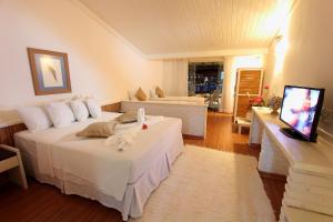 Porto Seguro Praia Resort - All Inclusive客房内的一张或多张床位