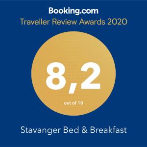 斯塔万格斯塔万格住宿加早餐酒店的黄色圆圈,有8个,文字旅行评审