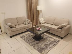 卡塔拉公寓式酒店的休息区
